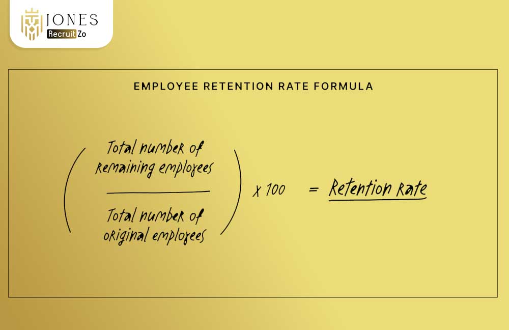 Employee Retention Rate formulae